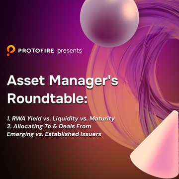 Cover Image for Asset Manager's Roundtable: 1. RWA Yield vs Liquidity vs Maturity. 2. Allocating To & Deals From Emerging vs. Established Issuers