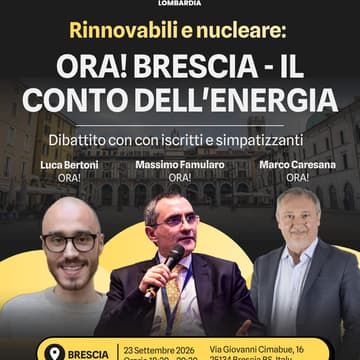 Cover Image for ORA! Brescia - Il Conto dell'Energia