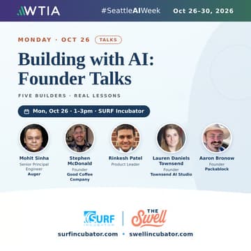 Cover Image for Building with AI: Founder Talks @ Seattle AI Week