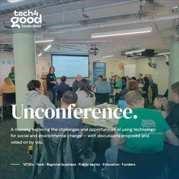 Cover Image for Tech for Good Unconference Devon