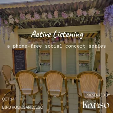 Cover Image for Active Listening: A Phone-Free Concert Series (San Diego)