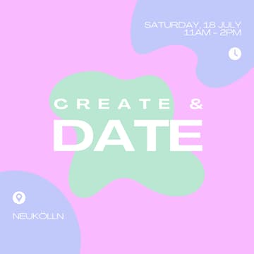 Cover Image for Create & Date with Kiez Date and The Craft Hub