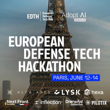 Cover Image for European Defense Tech Hackathon – Paris