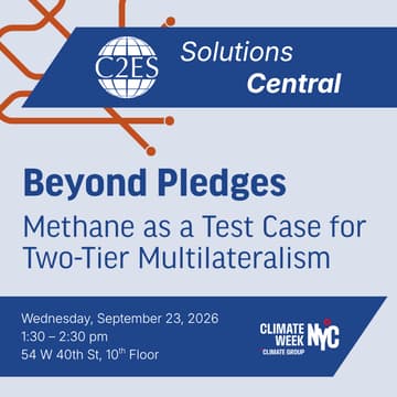 Cover Image for Beyond Pledges: Methane as a Test Case for Two-Tier Multilateralism