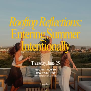 Cover Image for NYC: Rooftop Reflections: Entering Summer Intentionally
