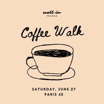 Cover Image for Well in France: Community Coffee Walk