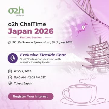 Cover Image for o2h ChaiTime Japan 2026 | Featured Session at the UK Life Science Symposium