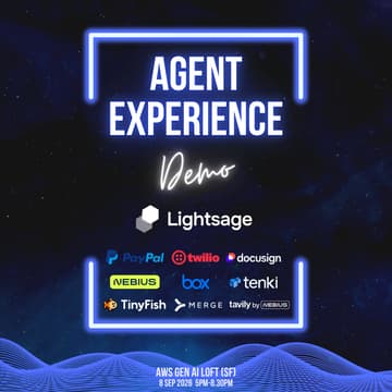 Cover Image for Agent-Led Growth / Agent Experience Demo Night @ AWS Loft (#6th Edition)