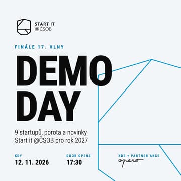 Cover Image for Start it @ČSOB Demo Day: finále 17. vlny