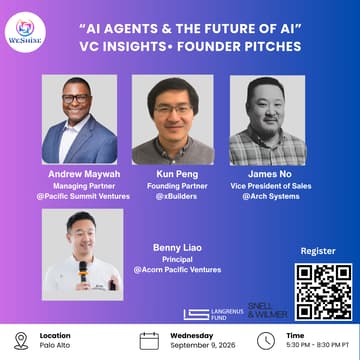 Cover Image for “AI Agents & The Future of AI” VC Insights• Founder Pitches