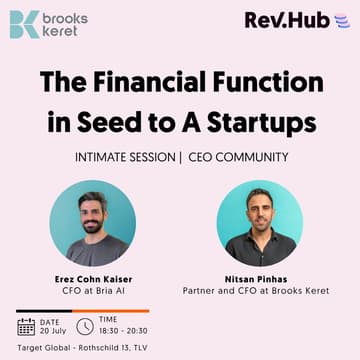 Cover Image for The Financial Function in Early-Stage Startups