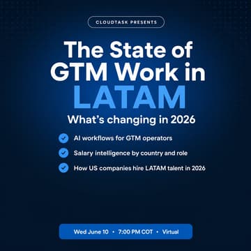 Cover Image for The State of GTM Work in LATAM: What's Changing in 2026
