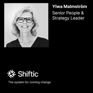 Cover Image for Webinar - From change dept to change capability - Ylwa Malmström