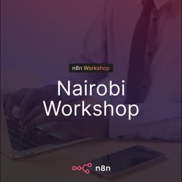Cover Image for n8n Virtual Workshop Nairobi: Live Build Session