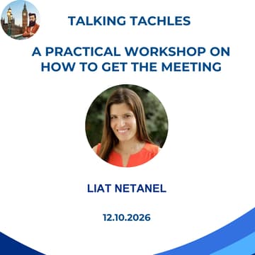 Cover Image for Talking Tachles: How to Get the Meeting