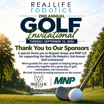 Cover Image for Real Life Robotics' 2nd Annual Golf Invitational