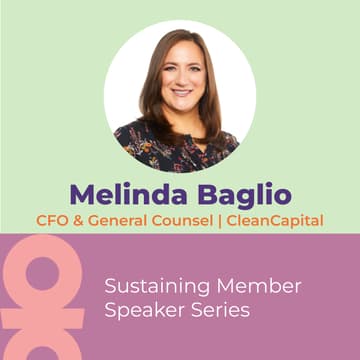 Cover Image for Speaker Series: Melinda Baglio, CFO & General Counsel, CleanCapital