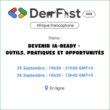 Cover Image for DevFest Afrique Francophone 2026