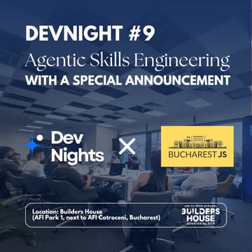 Cover Image for DevNight#9 - Agentic Skills Engineering