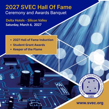 Cover Image for 2027 SVEC Hall of Fame Ceremony and STEM Student Awards