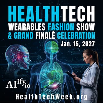 Cover Image for ⚕️ JPM HealthTech Week Grand Finalé Celebration – Featuring HealthTech Wearables Fashion Show ⚕️