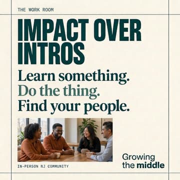 Cover Image for The WORK ROOM Presents: Impact Over Intros: Say More Than Your Job Title