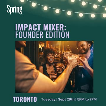 Cover Image for Impact Mixer - Toronto [founder edition]