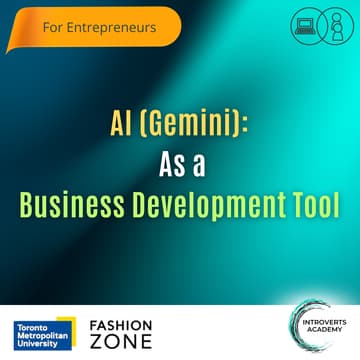 Cover Image for AI (Gemini): As a Business Development Tool
