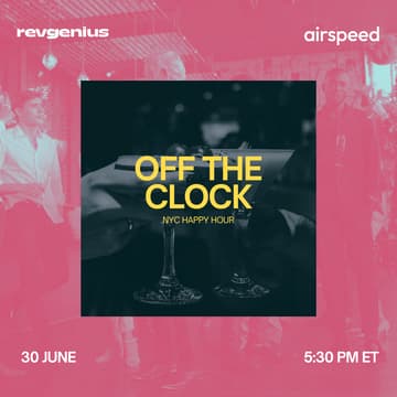 Cover Image for Off the Clock: Airspeed x RG NYC Happy Hour