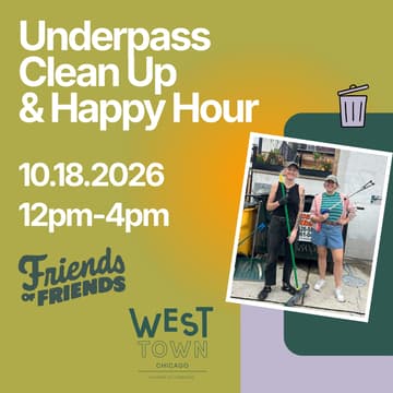 Cover Image for Underpass Cleanup & Happy Hour