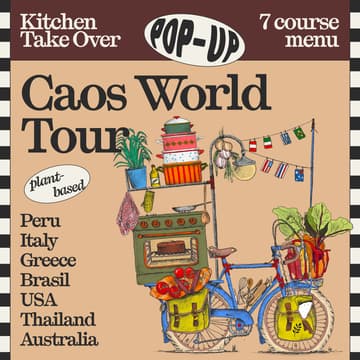 Cover Image for Chef Pop-Up CAOS Worldtour x Casa Casa