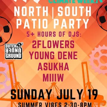 Cover Image for North | South Closing Patio Party for PNW Climate Week