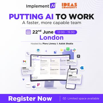 Cover Image for Putting AI to Work - London