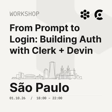 Cover Image for From Prompt to Login: Building Auth with Clerk in São Paulo