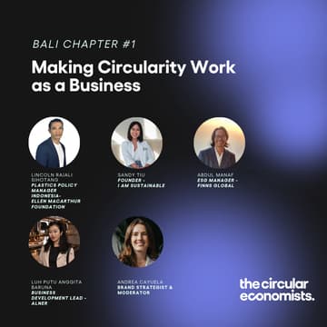 Cover Image for The Circular Economists Meet-up: Bali 🇮🇩