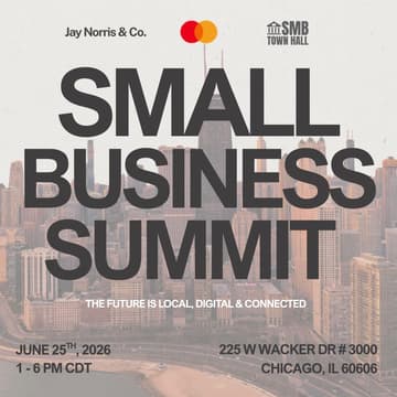 Cover Image for Save The Date📝:Mastercard Small Business Summit June 25th, 2026 at 1:00 PM