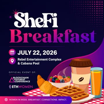 Cover Image for Shefi Morning Social @ Blockchain Futurist Conference