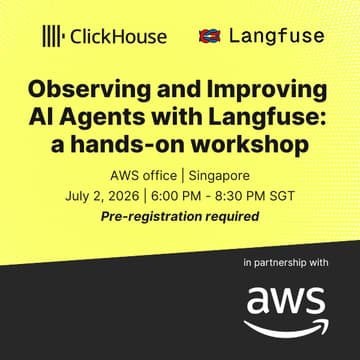 Observing and Improving AI Agents with Langfuse: a hands-on workshop 的封面图片