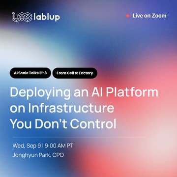 Cover Image for AI Scale Talks EP.3 | Deploying an AI Platform on Infrastructure You Don’t Control