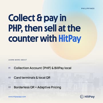 Cover Image for Collect & pay in PHP — then sell at the counter with HitPay (Webinar)