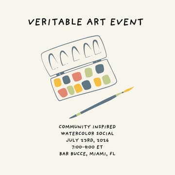 Cover Image for Community Inspired Watercolor Social