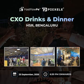 Cover Image for CXO Drinks & Dinner | Bengaluru