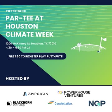 Cover Image for Par-Tee at Houston Climate Week