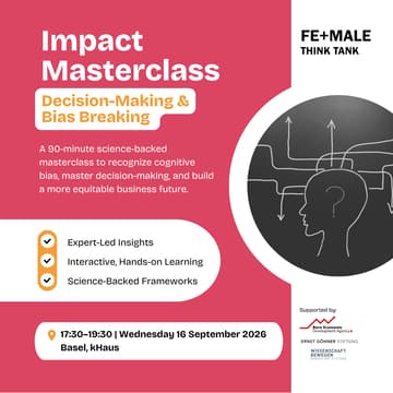Cover Image for Impact Masterclass: Decision-Making & Bias Breaking (Basel)