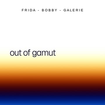 Cover Image for MARIUS WIES - OUT OF GAMUT - EXHIBITION OPENING PARTY