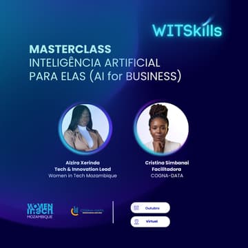 Cover Image for MASTERCLASS IA para ELAS: #3 IA para Negócios Digitais