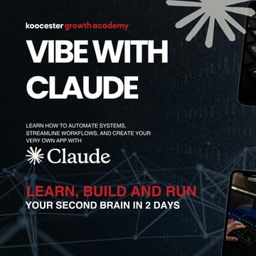 Cover Image for Koocester Growth Academy : Vibe With Claude