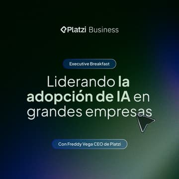 Cover Image for Liderando la adopción de IA en grandes empresas | Freddy Vega, CEO de Platzi