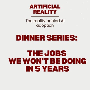 Foto de portada de Dinner: The Jobs We Won’t Be Doing in 5 Years