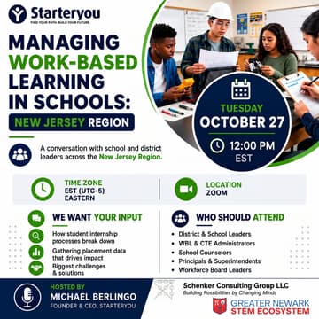 Cover Image for Managing Work-Based Learning in Schools: New Jersey District Leaders Group